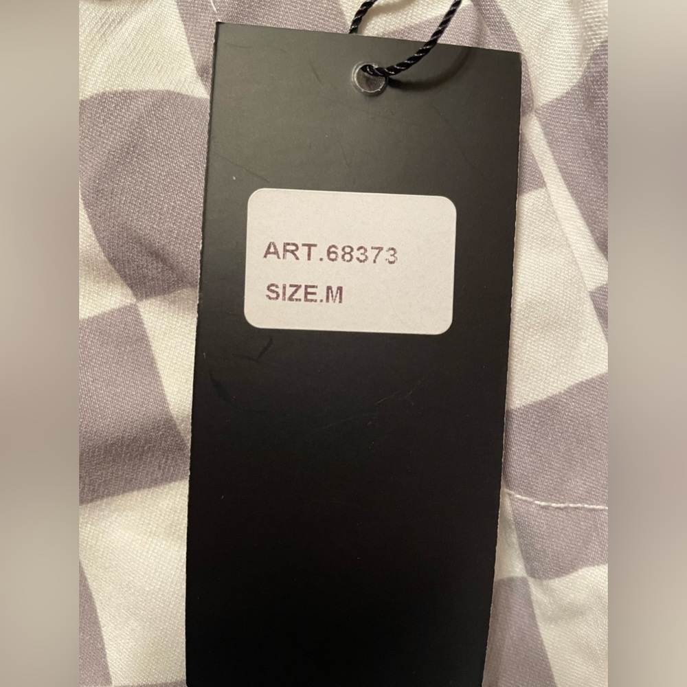 Venti6 gray checkered joggers